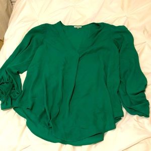 NWOT JODIFL Balloon Sleeve Tunic Blouse